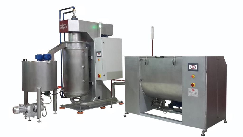 Alpy Makina Continuous Ball Mill Setup