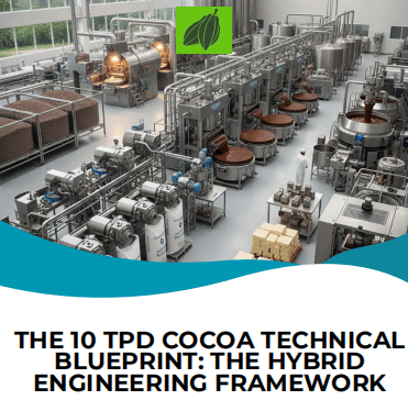 Rudvik Engineers 10 TPD Cocoa Factory Technical Blueprint