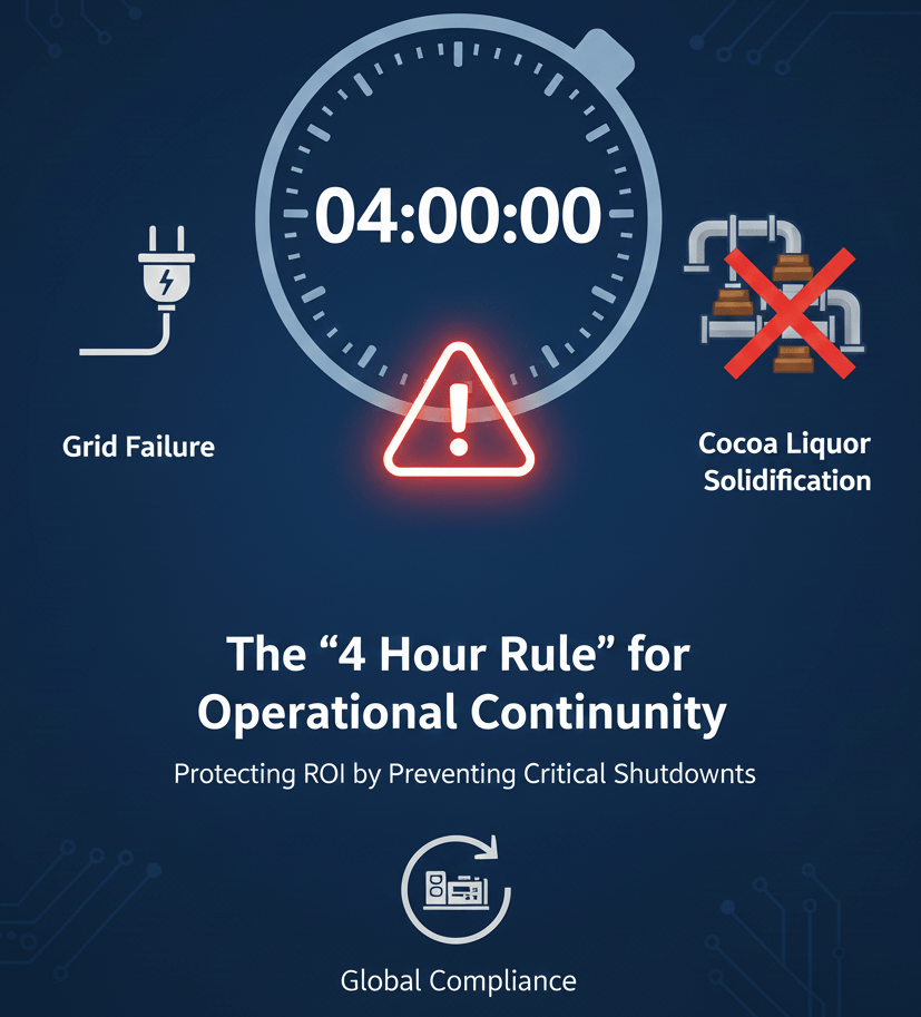 the 4 hour rule, to save your chocolate from waste